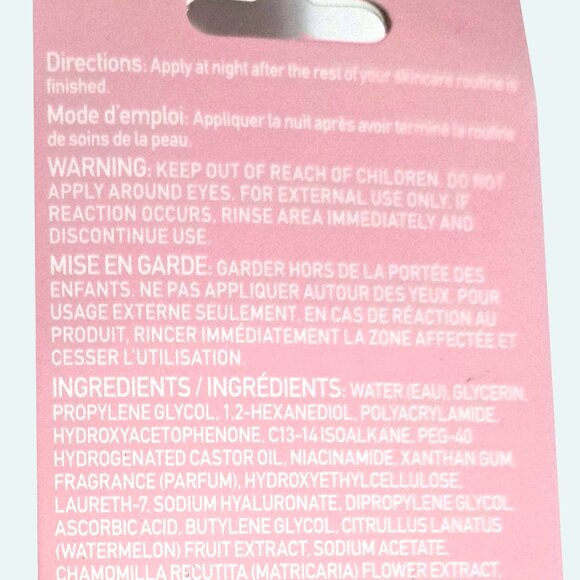 b.pure Glow Up Night Moisturizer With Watermelon Extract and Niacinamide - Picture 3 of 3